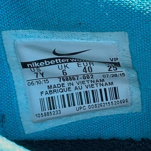 Nike KD 8 "Easy Euro" Sneakers 2015 Youth Size 7 - Picture 10 of 10